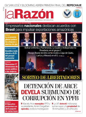 20 de marzo del 2026 - La Razón